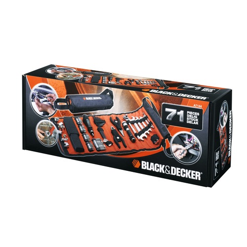 Black and Decker - Sada  71 kus  psluenstv pro motorov vozidla - A7144