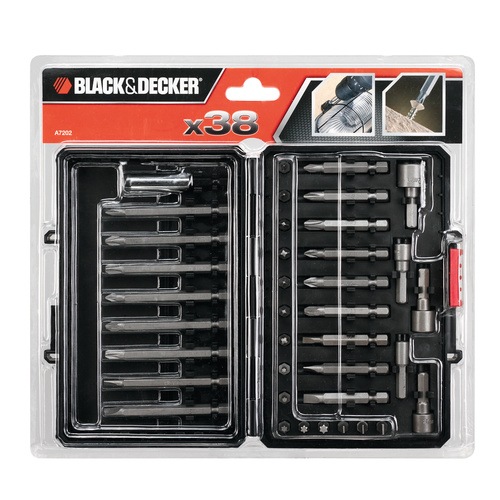 Black and Decker - Sada pro roubovn  38 kus - A7202