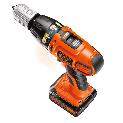 Black and Decker - Pklepov vrtaka Autoselect 144 V LiIon - ASL148KB