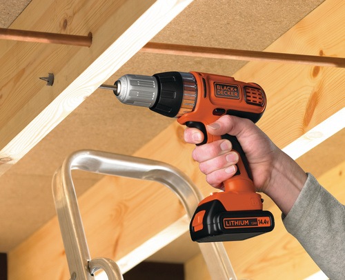 Black and Decker - Pklepov vrtaka Autoselect 144 V LiIon - ASL148KB