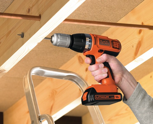 Black and Decker - Pklepov vrtaka Autoselect 18 V LiIon - ASL188K