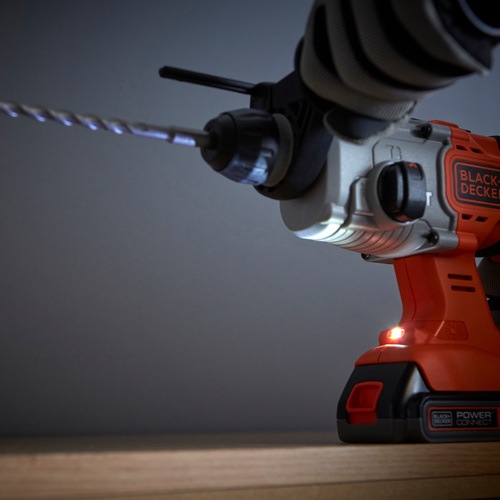 Black and Decker - 18 V akumultorov kombinovan kladivo 2x akumultor 25 Ah 16 J v kufru - BCD900E2K