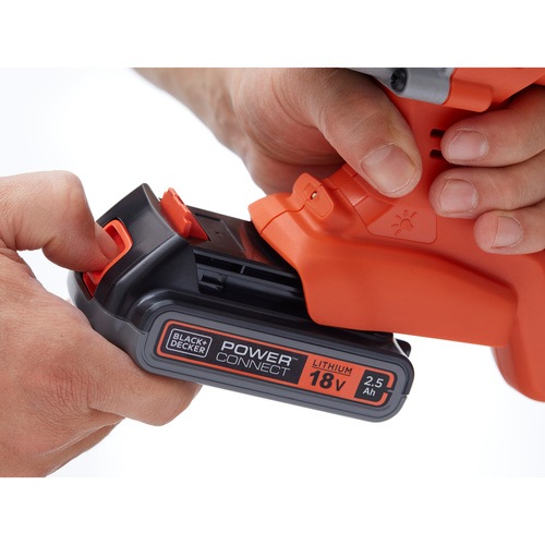 Black and Decker - 18 V akumultorov kombinovan kladivo 2x akumultor 25 Ah 16 J v kufru - BCD900E2K