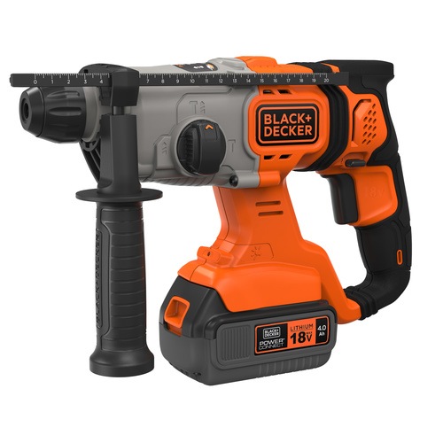 Black and Decker - 18 V akumultorov kombinovan kladivo SDSPlus 40Ah - BCD900M1K