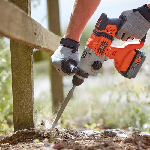 Black and Decker - 18 V akumultorov kombinovan kladivo SDSPlus 40Ah - BCD900M1K