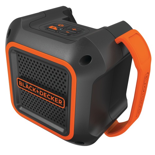Black and Decker - Reproduktor 18 V s pipojenm pes Bluetooth nebo pes kabel s jackem 35 mm - BDCSP18N