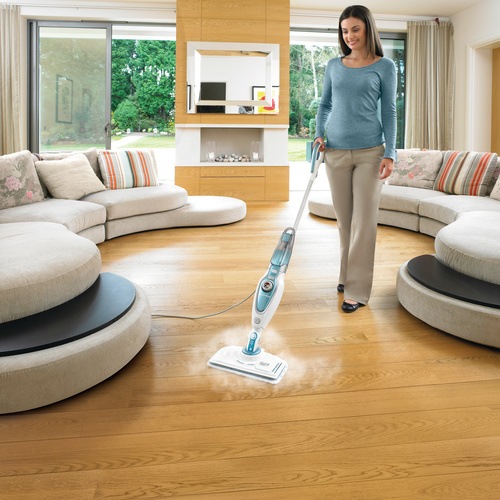 Black and Decker - Parn mop Steammop s hlavic s aromatickou vlokou - FSM1620S