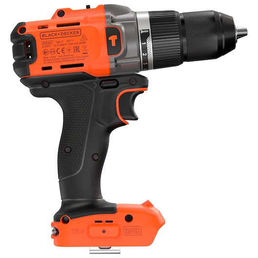 18V aku vrtačka s příklepem POWERCONNECT™ (bez baterie a nabíječky)